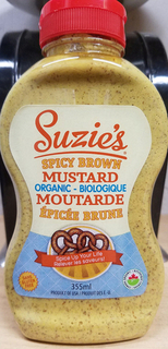 Suzie's Mustard - Spicy Brown Organic